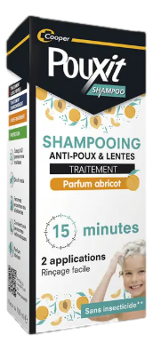 POUXIT SHAMPOO shampooing abricot antipoux et lentes   100ml