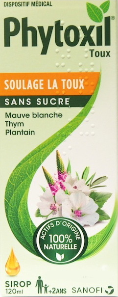 Sanofi phytoxil toux sans sucre sirop adulte enfant + 2 ans